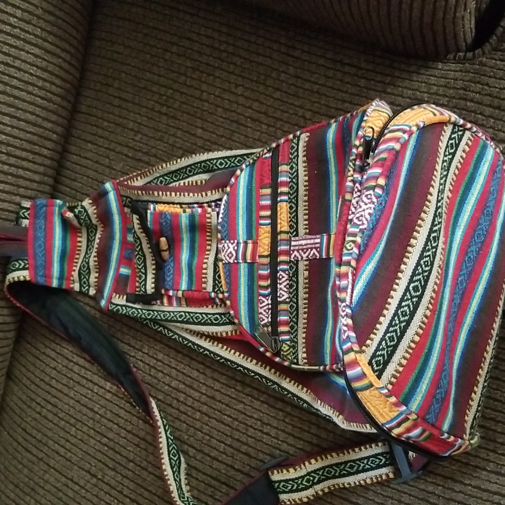 Earthbound purse backpack